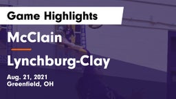 McClain  vs Lynchburg-Clay  Game Highlights - Aug. 21, 2021