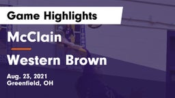 McClain  vs Western Brown Game Highlights - Aug. 23, 2021