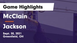 McClain  vs Jackson  Game Highlights - Sept. 30, 2021