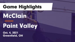 McClain  vs Paint Valley  Game Highlights - Oct. 4, 2021