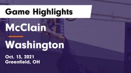 McClain  vs Washington  Game Highlights - Oct. 13, 2021