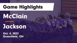 McClain  vs Jackson  Game Highlights - Oct. 4, 2022