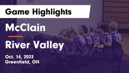 McClain  vs River Valley  Game Highlights - Oct. 14, 2023