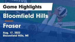 Bloomfield Hills  vs Fraser  Game Highlights - Aug. 17, 2022