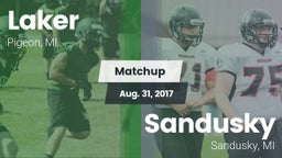 Matchup: Laker vs. Sandusky  2017