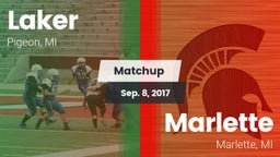 Matchup: Laker vs. Marlette  2017