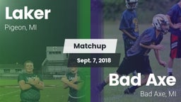 Matchup: Laker vs. Bad Axe  2018
