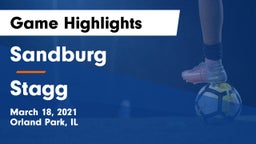 Sandburg  vs Stagg  Game Highlights - March 18, 2021
