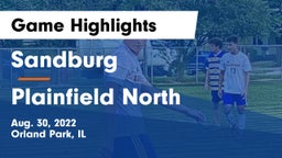 Sandburg  vs Plainfield North  Game Highlights - Aug. 30, 2022