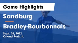 Sandburg  vs Bradley-Bourbonnais  Game Highlights - Sept. 20, 2022