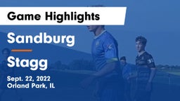 Sandburg  vs Stagg  Game Highlights - Sept. 22, 2022