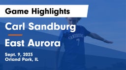 Carl Sandburg  vs East Aurora  Game Highlights - Sept. 9, 2023