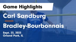 Carl Sandburg  vs Bradley-Bourbonnais  Game Highlights - Sept. 23, 2023