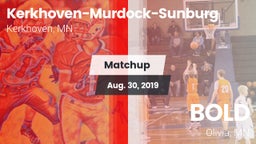 Matchup: Kerkhoven-Murdock-Su vs. BOLD  2019