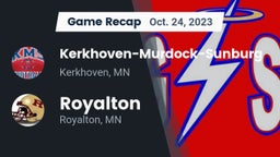 Recap: Kerkhoven-Murdock-Sunburg  vs. Royalton  2023