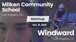 Matchup: Milken Community Sch vs. Windward  2019