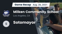 Recap: Milken Community School vs. Sotomayor  2021