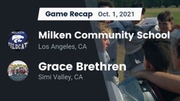 Recap: Milken Community School vs. Grace Brethren  2021