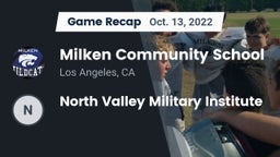 Recap: Milken Community School vs. North Valley Military Institute 2022