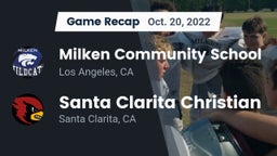 Recap: Milken Community School vs. Santa Clarita Christian  2022