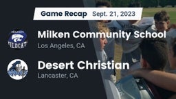 Recap: Milken Community School vs. Desert Christian  2023