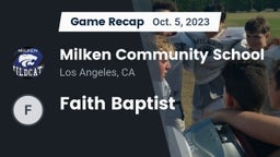 Recap: Milken Community School vs. Faith Baptist 2023