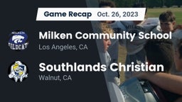 Recap: Milken Community School vs. Southlands Christian  2023