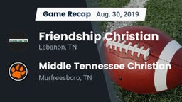 Recap: Friendship Christian  vs. Middle Tennessee Christian 2019