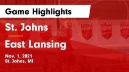 St. Johns  vs East Lansing Game Highlights - Nov. 1, 2021