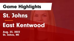 St. Johns  vs East Kentwood  Game Highlights - Aug. 23, 2022