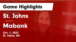 St. Johns  vs Mabank  Game Highlights - Oct. 1, 2022