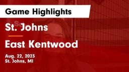 St. Johns  vs East Kentwood Game Highlights - Aug. 22, 2023