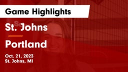 St. Johns  vs Portland  Game Highlights - Oct. 21, 2023