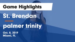 St. Brendan  vs palmer trinity Game Highlights - Oct. 8, 2019