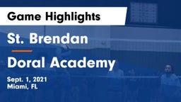 St. Brendan  vs Doral Academy  Game Highlights - Sept. 1, 2021