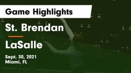 St. Brendan  vs LaSalle  Game Highlights - Sept. 30, 2021
