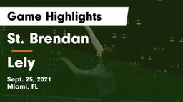 St. Brendan  vs Lely Game Highlights - Sept. 25, 2021