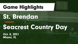 St. Brendan  vs Seacrest Country Day Game Highlights - Oct. 8, 2021