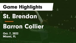 St. Brendan  vs Barron Collier  Game Highlights - Oct. 7, 2022