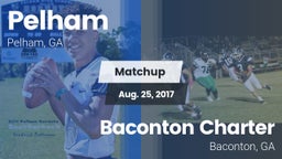 Matchup: Pelham vs. Baconton Charter  2017
