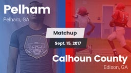 Matchup: Pelham vs. Calhoun County  2017
