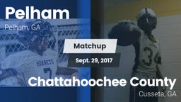 Matchup: Pelham vs. Chattahoochee County  2017