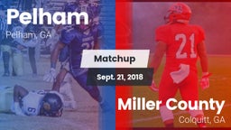 Matchup: Pelham vs. Miller County  2018