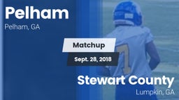 Matchup: Pelham vs. Stewart County  2018
