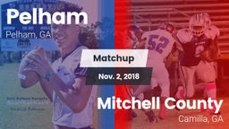 Matchup: Pelham vs. Mitchell County  2018