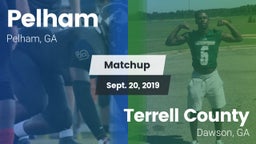 Matchup: Pelham vs. Terrell County  2019