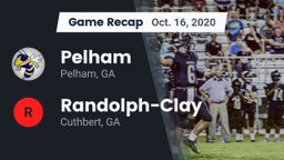 Recap: Pelham  vs. Randolph-Clay  2020
