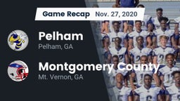 Recap: Pelham  vs. Montgomery County  2020