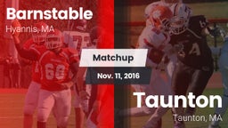 Matchup: Barnstable vs. Taunton  2016