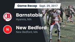 Recap: Barnstable  vs. New Bedford  2017